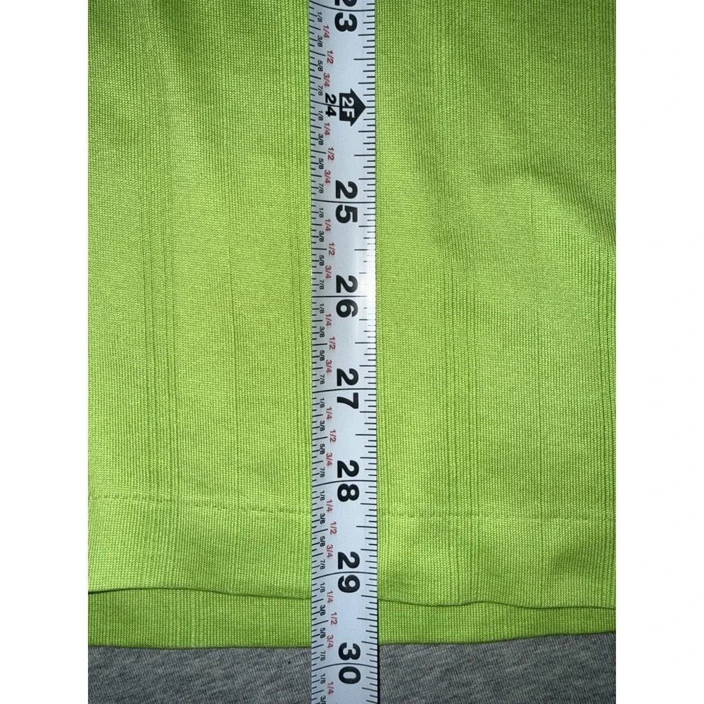 Nike Tiger‎ Woods Collection Golf Shirt Mens Size Large Mint Green Textured